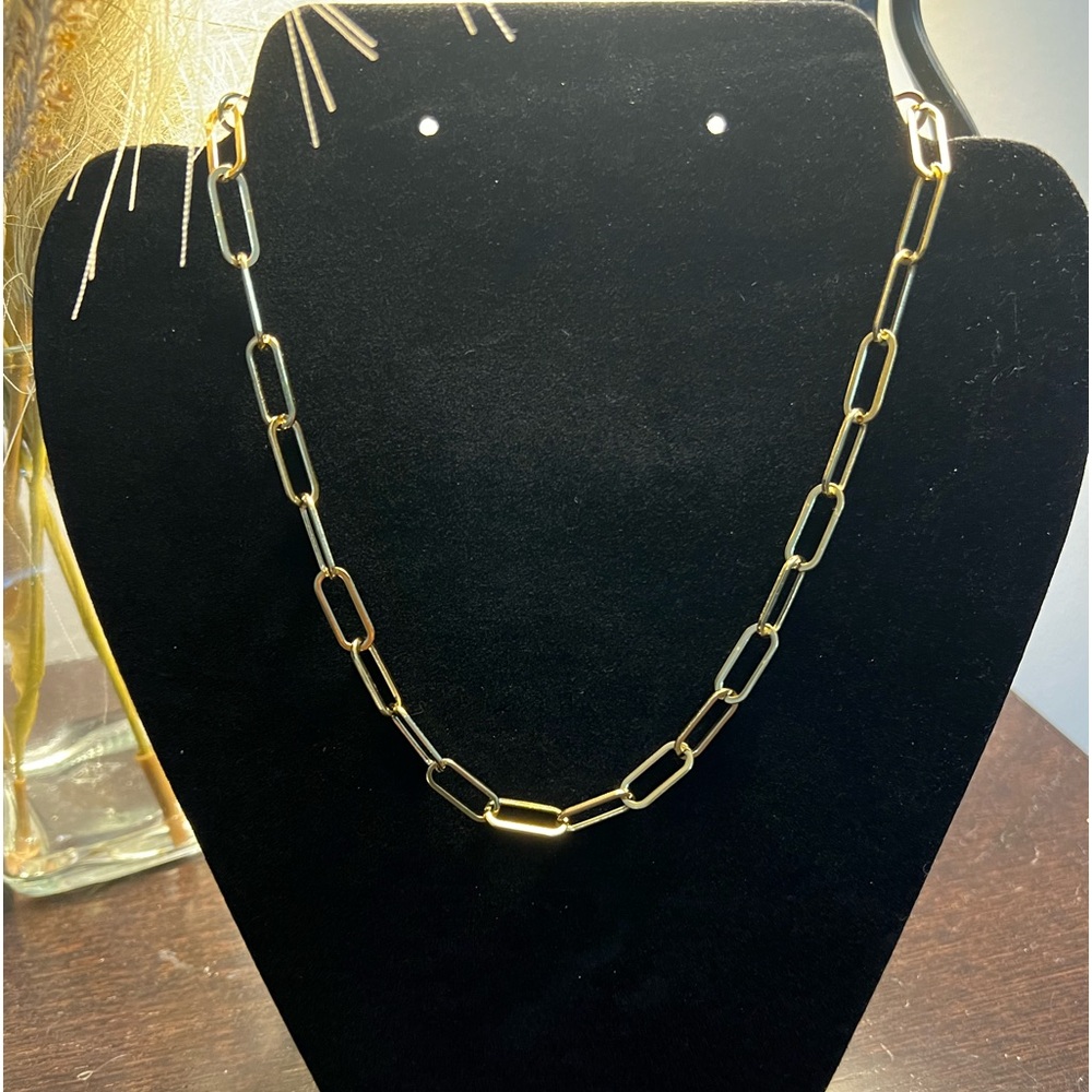 Paperclip necklace